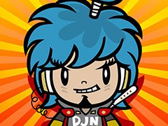 「DJノブナガ」の配信が本日スタート。タイトーの音楽ゲーム「グルーヴコースター」とのコラボも発表に