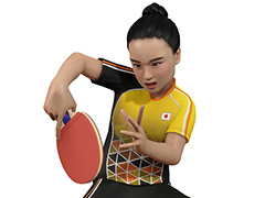「東京2020オリンピック The Official Video Game」,「トップアスリートに挑戦!」第6弾で「卓球」の伊藤美誠選手,早田ひな選手らが登場