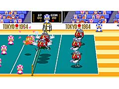 「マリオ&ソニック AT 東京2020オリンピック」,ドット絵のキャラクターでプレイできる「東京1964年競技」の新情報を公開
