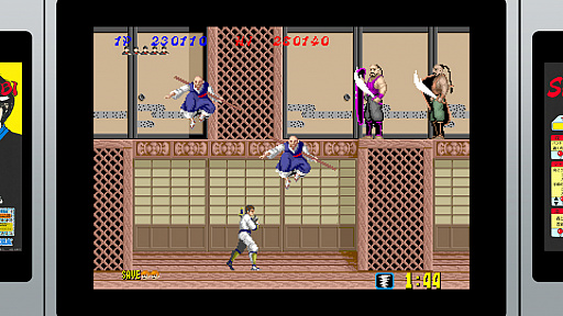 画像集 No.005のサムネイル画像 / 「SEGA AGES SHINOBI 忍」の最新情報が公開。海外版の収録や難度選択のほか,店内の喧噪も再現した画面モードなど