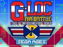 「SEGA AGES G-LOC AIR BATTLE」の最新情報が公開。「アフターバーナーII」がベースの3Dシューティング