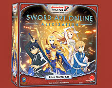 「ソードアート・オンライン アリシゼーション」のボードゲームがクラウドファンディングを展開中。シリーズ作品と組み合わせれば,「SAO」vs.「グラブル」といった遊び方も可能