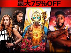 2KがPS Storeで開催中のHOT WINTER SALEに参加。「ボーダーランズ3」や「シドマイヤーズ シヴィライゼーション VI」などが最大75%OFF