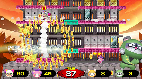 画像集 No.003のサムネイル画像 / Nintendo Switch向けパーティゲーム,「ドギーニンジャ 金ぴかコバン大作戦!」の配信が本日スタート。発売記念セールも実施中