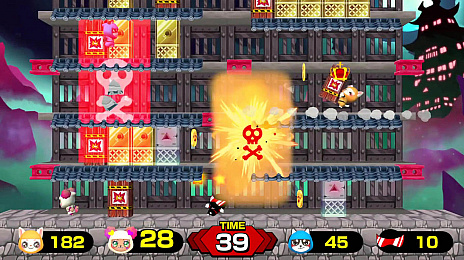 画像集 No.004のサムネイル画像 / Nintendo Switch向けパーティゲーム,「ドギーニンジャ 金ぴかコバン大作戦!」の配信が本日スタート。発売記念セールも実施中
