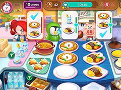 さまざまな料理作りに挑戦しよう。スマホ向けクッキングゲーム「LINE シェフ」のサービスが本日スタート