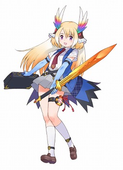 画像集 No.003のサムネイル画像 / 「社長、バトルの時間です！」，新キャラクター「ヴァル美」と「ライバー」が登場