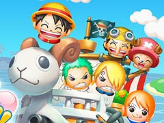 スマホ向け新作パズルゲーム「ONE PIECE ボン!ボン!ジャーニー!!」が配信決定。可愛くデフォルメされたキャラクターたちがパズルのピースとなって登場