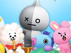 「LINE バブル」シリーズの最新作「LINE ハローBT21」の配信がスタート。TITIやRKなど「BT21」の新キャラクターも登場