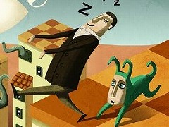 Nintendo Switch用パズルゲーム「Back to Bed」が本日発売。夢遊病のボブを誘導して,ベッドまで連れて行こう