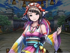「戦国BASARA バトルパーティー」,戦国BASARAシリーズ初登場となるオリジナルキャラクター「出雲阿国」(CV:水瀬いのり)の情報などが公開