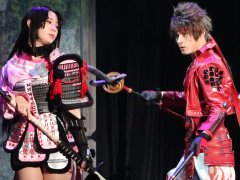 舞台「斬劇『戦国BASARA』天政奉還」のゲネプロをレポート。帝の称号を懸けて,伊達政宗や真田幸村ら若き武将達が熱い闘いを繰り広げる