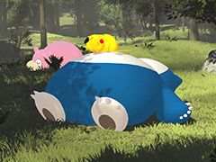 すやすやと眠るポケモンたちがかわいい。ライブ配信「カビゴンが寝てるだけ―ライブASMR―」,YouTubeで7月20日16:59まで配信中