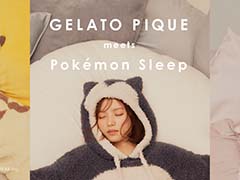 「Pokémon Sleep」×「ジェラート ピケ」コラボアイテムを9月28日に発売。ピカチュウ,カビゴン,プリンをモチーフにしたふわふわなルームウェアが登場