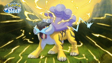 画像集 No.013のサムネイル画像 / 「ポケモンスリープ」でライコウの寝姿を見てみよう。ライコウリサーチイベントが2024年3月末にスタート