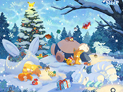 「Pokémon Sleep」,ホリデーイベントを12月23日より開催。ロコン(アローラのすがた),パモ,赤い帽子を被ったイーブイなど新登場