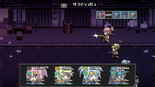 画像集 No.008のサムネイル画像 / PLAYISMの新作RPG「Orangeblood」を紹介。欲望渦巻く人工島を舞台に,汚れたお金と銃が大好きな少女たちの活躍を描く