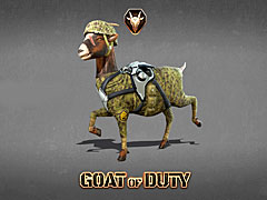 ヤギとなって戦うFPS「Goat of Duty」の最新トレイラー公開