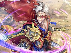 「三国烈覇」,リリース日が7月11日に決定&ムービーが公開。登場キャラクターの夏候惇(CV:新垣樽助)と祝融(CV:たかはし智秋)の情報も