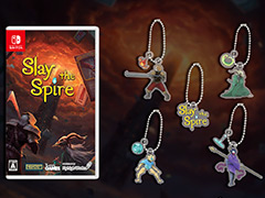 デッキ構築×ローグライクな「Slay the Spire」のSwitch向けパッケージ版が9月3日発売へ。アクリルキーホルダー付きの「特典版」も
