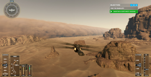 画像集 No.008のサムネイル画像 / 「Microsoft Flight Simulator」，映画「Dune/デューン 砂の惑星」とコラボした拡張パックを本日配信。あのオーニソプターを完全シミュレート