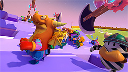 画像集#003のサムネイル/「Fall Guys」でシーズン2「Medieval knockout」が開幕。中世ヨーロッパをテーマにしたコスチュームや新ステージなどが加わる