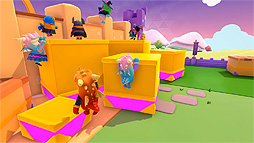 画像集#004のサムネイル/「Fall Guys」でシーズン2「Medieval knockout」が開幕。中世ヨーロッパをテーマにしたコスチュームや新ステージなどが加わる
