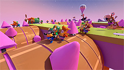 画像集#006のサムネイル/「Fall Guys」でシーズン2「Medieval knockout」が開幕。中世ヨーロッパをテーマにしたコスチュームや新ステージなどが加わる