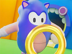「Fall Guys」,新たな“ソニック”コラボを8月15日まで実施中。新ステージ“ジェリービーンズヒルゾーン”や新衣装などが登場