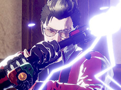 Switch「ノーモア★ヒーローズ3」が本日発売。今作ではオタクな殺し屋・トラヴィスが銀河系スーパーヒーローランキングの頂点を目指す