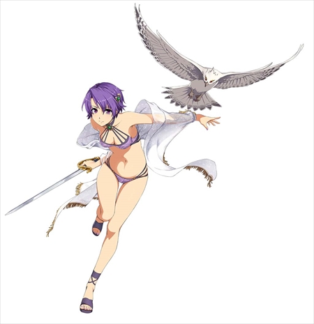 画像集#001のサムネイル/「英雄伝説 暁の軌跡モバイル」，水着姿の“クローゼ・リンツ”が登場