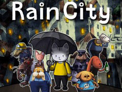 絵本のようなビジュアルを持つパズルADV「Rain City」,Switch版に続いてPS4版の配信が本日スタート