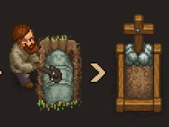 墓守シム「Graveyard Keeper」のスマートフォン版が配信中。ダウンロード価格はiOS版が1200円,Android版が1080円