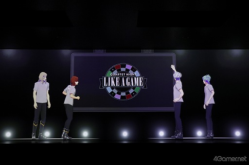 画像集#022のサムネイル/QUARTET NIGHTはそこにいた！　「CG STAR LIVE『QUARTET NIGHT LIKE A GAME』」開催に森久保祥太郎さんもニッコリ！　LOVEを感じたメディア先行体験会をレポート