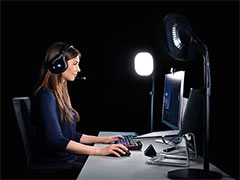 Elgatoのスタンド付小型LEDライト「Key Light Air」が国内発売。PCやスマホから明るさを調節できる実況者向け
