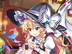 「東方LostWord」,事前登録者数30万人突破に伴い「博麗霊夢の絵札」のプレゼントが決定。開発中のゲーム画面も公開に