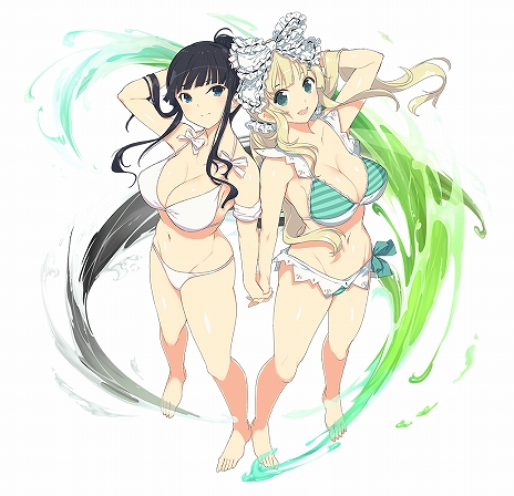 画像集 No.008のサムネイル画像 / 「神田川 JET GIRLS」,特典DLCキャラクター「雪泉&飛鳥」のプレイ動画&「閃乱カグラ」コラボDLCキャラクター10名のサンプルボイスも公開