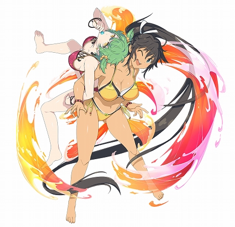 画像集 No.010のサムネイル画像 / 「神田川 JET GIRLS」,特典DLCキャラクター「雪泉&飛鳥」のプレイ動画&「閃乱カグラ」コラボDLCキャラクター10名のサンプルボイスも公開