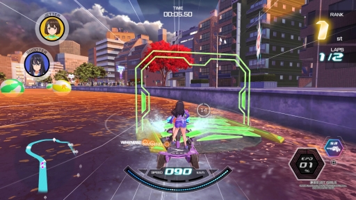 画像集 No.032のサムネイル画像 / 「神田川 JET GIRLS」を先行プレイ。本格的な水上ジェットレースと,健康的な魅力あふれる美少女たちの物語が楽しめる新作アクションレース