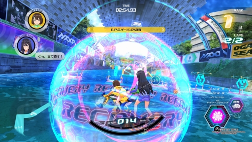画像集 No.036のサムネイル画像 / 「神田川 JET GIRLS」を先行プレイ。本格的な水上ジェットレースと,健康的な魅力あふれる美少女たちの物語が楽しめる新作アクションレース