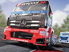 大型トラックを使った迫力のレースゲーム,「FIA ヨーロピアン・トラックレーシング・チャンピオンシップ」が10月31日にリリース