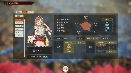 画像集#004のサムネイル/「三國志14」で「ライザのアトリエ」コラボDLCが無料配信。「銀河英雄伝説」DLCと共に2月28日から