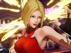 「THE KING OF FIGHTERS XV」,コマンドサンボを得意とする女性格闘家“ブルー・マリー”のキャラクタートレイラーが公開