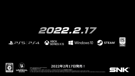 画像集#020のサムネイル/「THE KING OF FIGHTERS XV」の発売日が2022年2月17日に決定。最新トレイラーも公開へ