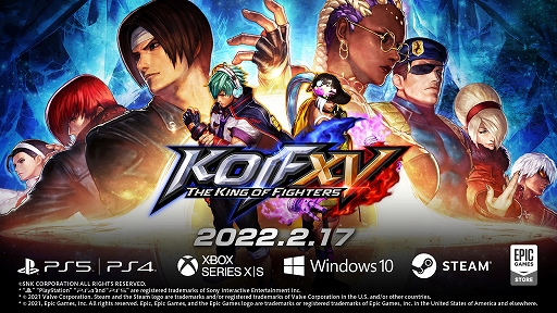 画像集#027のサムネイル/「THE KING OF FIGHTERS XV」の発売日が2022年2月17日に決定。最新トレイラーも公開へ