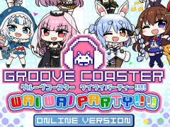 「グルーヴコースター ワイワイパーティー!!!!」×「ホロライブ」コラボで,兎田ぺこらさん&森カリオペさんが登場。コラボイヤホン第2弾も