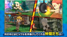 画像集 No.008のサムネイル画像 / 「リトルタウンヒーロー」のバトルを解説する最新PVが公開。ポニータ石井さんによる実況プレイ動画も