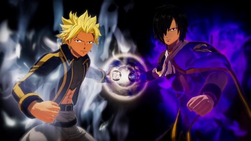 画像集 No.006のサムネイル画像 / 新作RPG「FAIRY TAIL」にシェリアやカグラなどライバルギルドの5人が参戦。原作の「覚醒」や「ユニゾンレイド」がバトルに登場