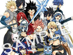 「FAIRY TAIL」,真島ヒロ氏描き下ろしのパッケージイラストが公開。豪華版に封入される布ポスターのイラストも