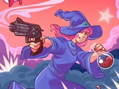 「トリガー・ウィッチ」のPS4/Xbox One版が7月28日,Switch版が7月29日に配信。さまざまな銃器を使って戦う2DシューティングACT